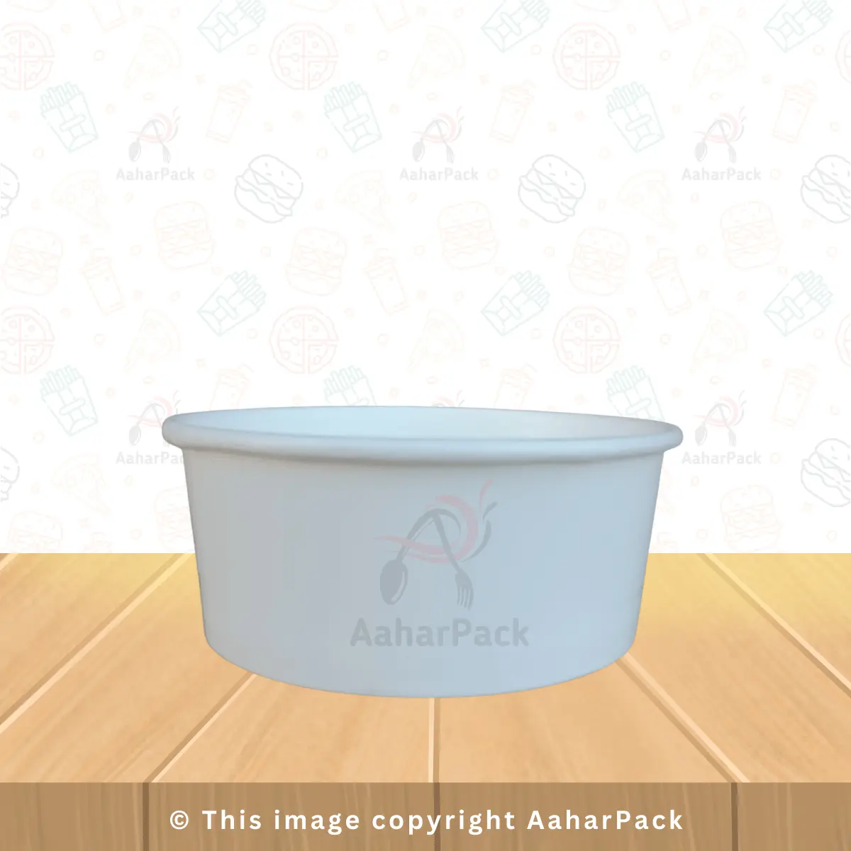 200 ml Disposable White Paper Bowls – Pack of 1000 | Food Grade, Eco-Friendly, Leakproof Serving Bowls